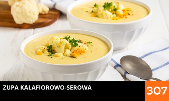 Zupa kalafiorowo-serowa