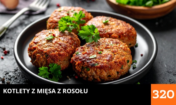 Kotlety z mięsa z rosołu
