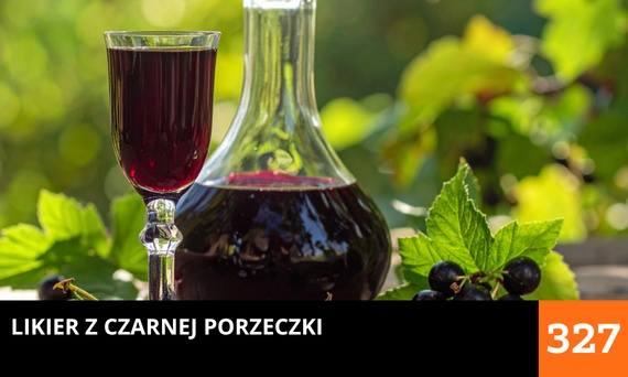 Likier z czarnych porzeczek