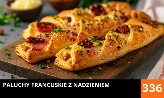 Paluchy francuskie z nadzieniem