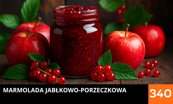 Marmolada jabłkowo-porzeczkowa