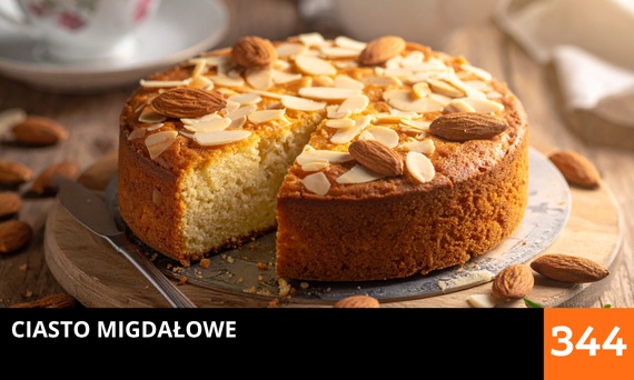 Migdałowe ciasto