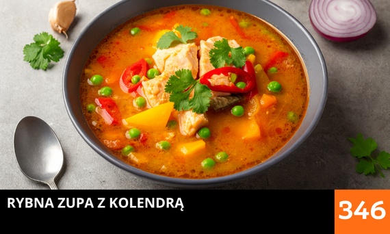 Zupa rybna z kolendrą