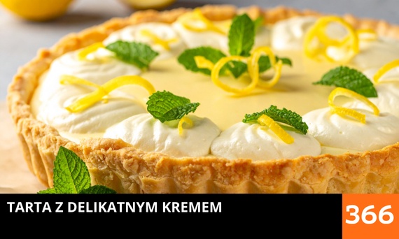 Tarta z delikatnym kremem