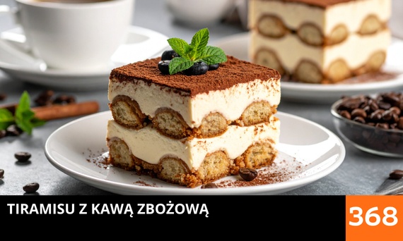 Tiramisu z kawą zbożową