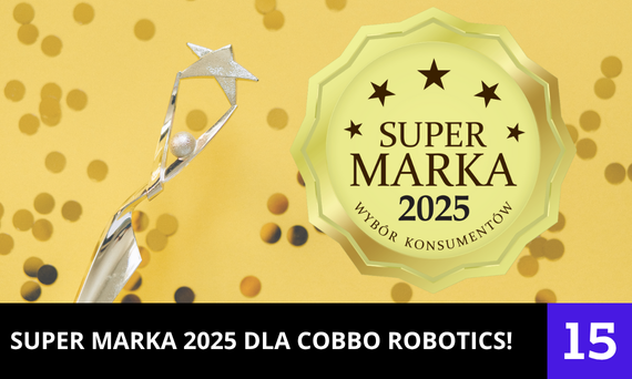 SUPER MARKA 2025 dla COBBO Robotics!