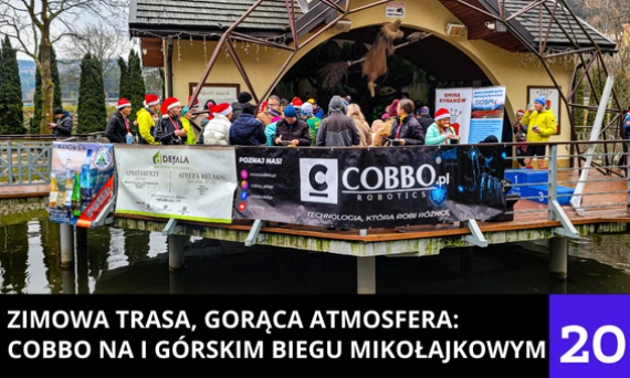 Zimowa trasa i sportowe emocje: COBBO na I Górskim Biegu Mikołajkowym