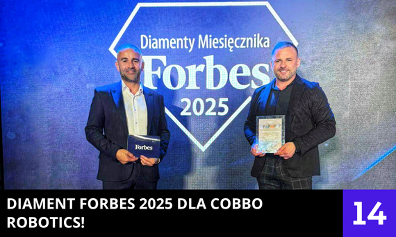 COBBO Robotics laureatem Diament Forbes 2025!