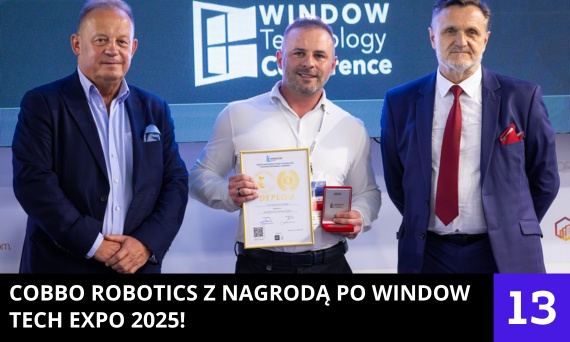 COBBO ROBOTICS z nagrodą po Window Tech Expo!