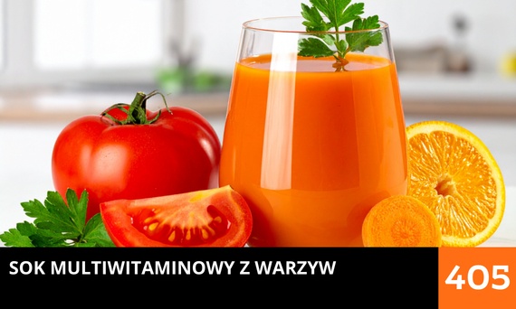 Sok multiwitaminowy z warzyw