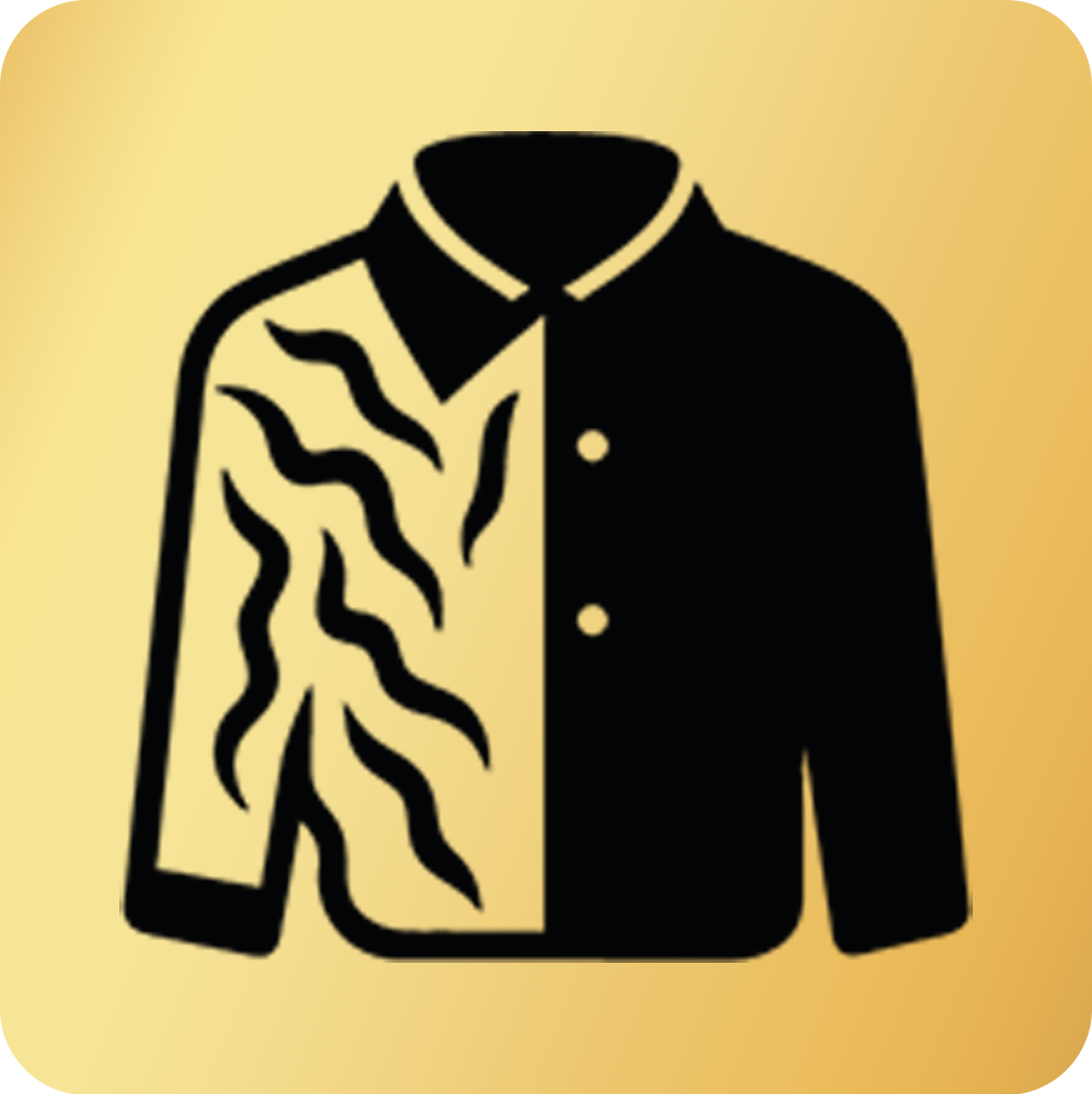 ikona prasowania jednym dotknięciem