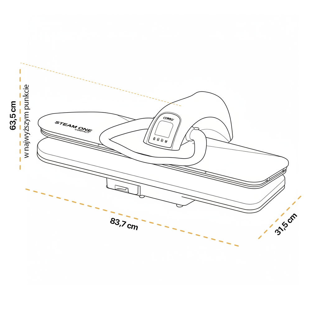 Parametry techniczne prasowalnica compact