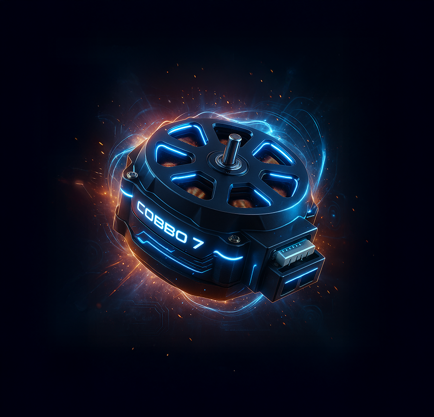 Silnik COBBO 7 – render